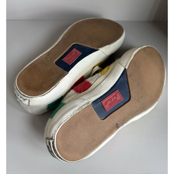 Converse Jack Purcell Hudson's Bay Women Size 8 Colorful Stripe Shoes - Picture 5 of 6